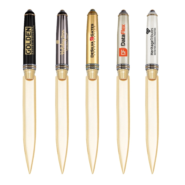 Brass construction handle and polished gold blade.... from ASI 31517 Admart Products / Admart Line