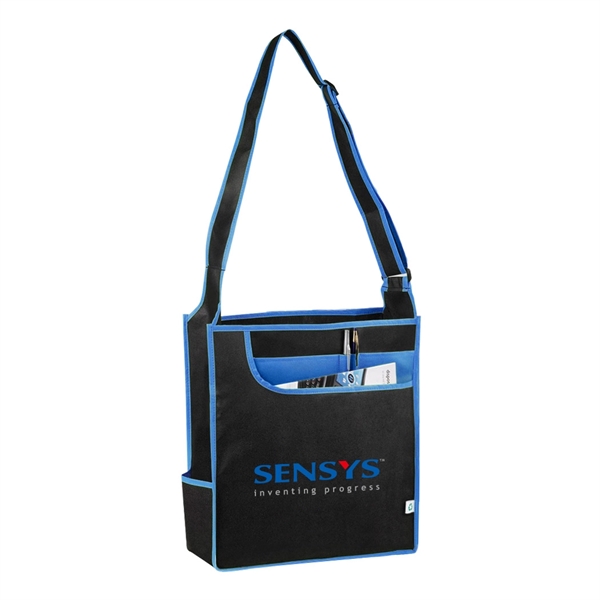 ECO friendly non-woven messenger tote bag.... from ASI 31517 Admart Products / Admart Line