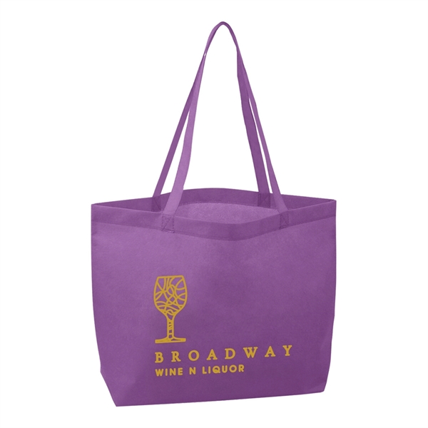 Heat-Sealed Non-Woven Shopping Tote... from ASI 31517 Admart Products / Admart Line