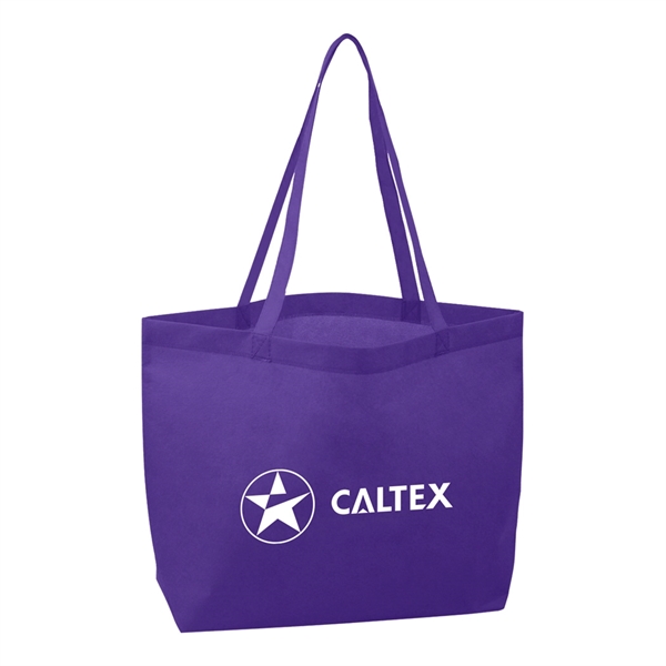 Heat-Sealed Non-Woven Shopping Tote... from ASI 31517 Admart Products / Admart Line