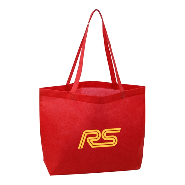 Heat-Sealed Non-Woven Shopping Tote... from ASI 31517 Admart Products / Admart Line
