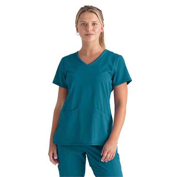 Barco Grey's Anatomy™ Stretch Serena Scrub Top.... from ASI 86018 Scrub Authority / Uniform Stores
