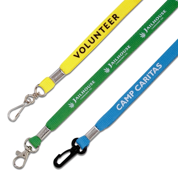 Made from recycled PET Material our eco-friendly lanyards are durable and... from ASI 62088 IDProductsource