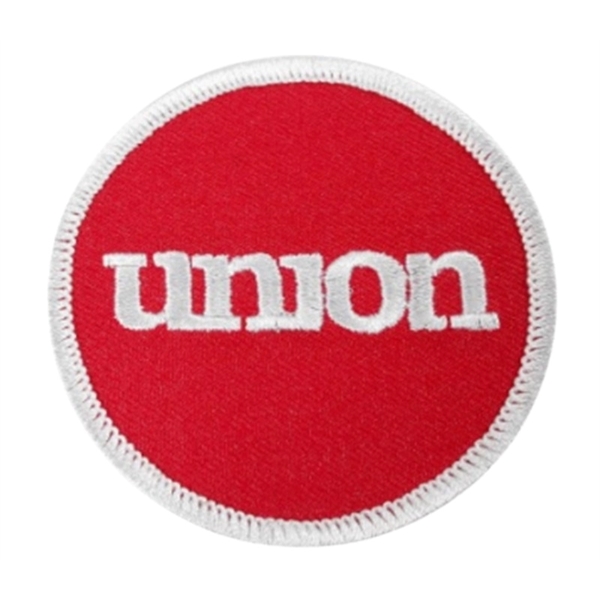 5.5" Custom embroidered patches plus free 2-5 colors embroidery on 1... from ASI 37218 Athena Promo (tm)