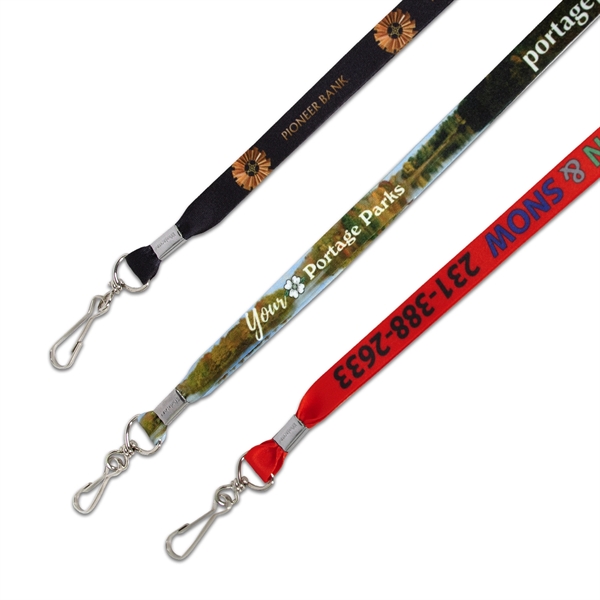 Made from recycled PET Material our eco-friendly lanyards are durable and... from ASI 62088 IDProductsource