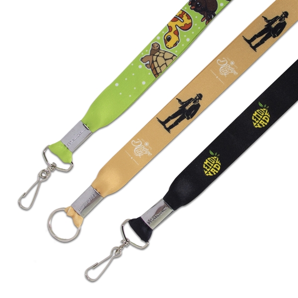 Made from recycled PET Material our eco-friendly lanyards are durable and... from ASI 62088 IDProductsource
