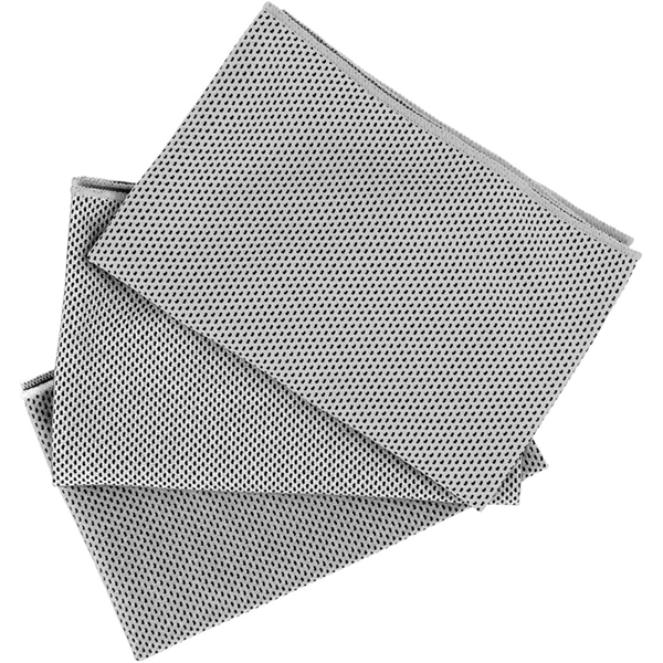 Ultra quality microfiber cooling sports towel; made with highly breathable mesh... from ASI 68190 Lungsal / Lungsal