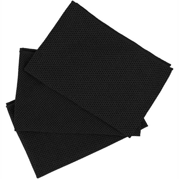 Ultra quality microfiber cooling sports towel; made with highly breathable mesh... from ASI 68190 Lungsal / Lungsal
