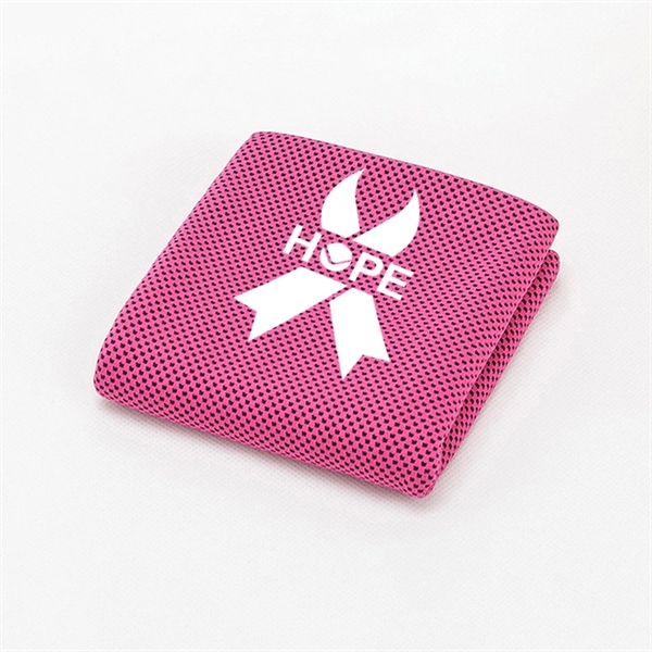 Ultra quality microfiber cooling sports towel; made with highly breathable mesh... from ASI 68190 Lungsal / Lungsal