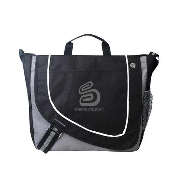Poly messenger bag.... from ASI 31517 Admart Products / Admart Line