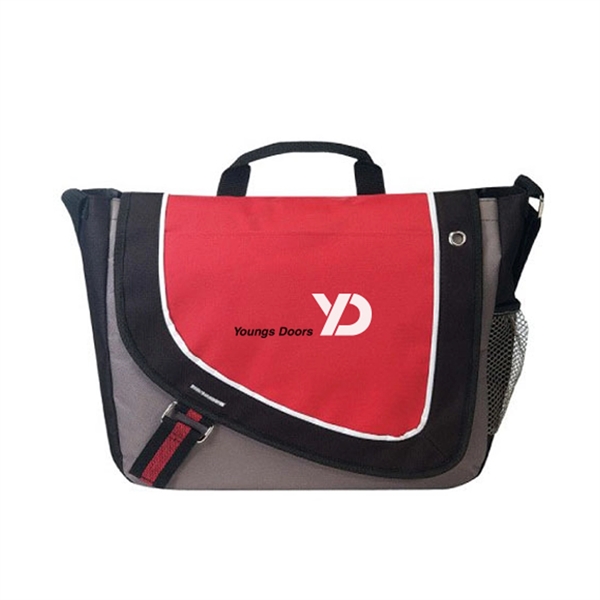 Poly messenger bag.... from ASI 31517 Admart Products / Admart Line