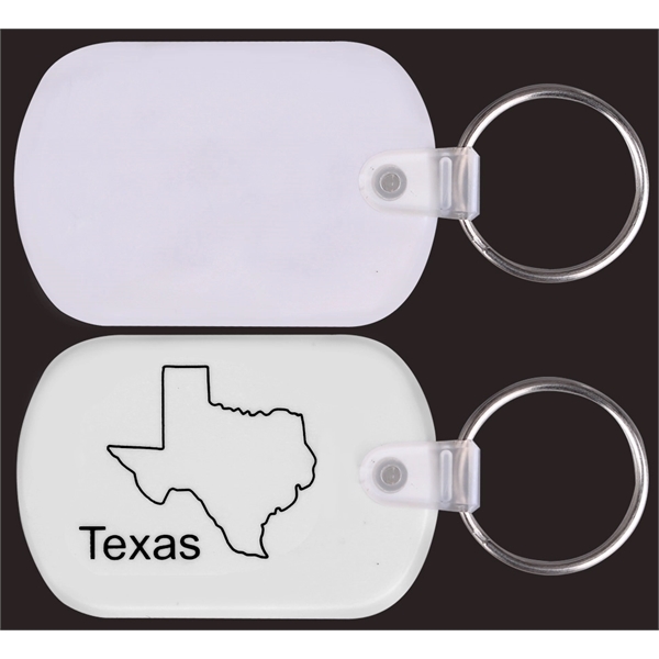 New York Map Shape PVC Key Holder... from ASI 74585 Nu Promo International / Nu Promo Line