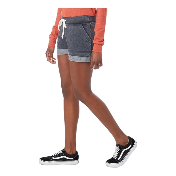 Women's Lounge Burnout French Terry Shorts... from ASI 84358 S&S Activewear