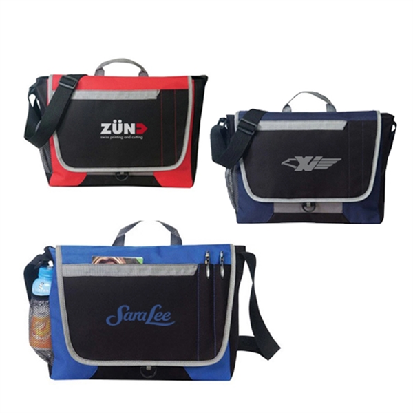 Deluxe messenger bag.... from ASI 31517 Admart Products / Admart Line