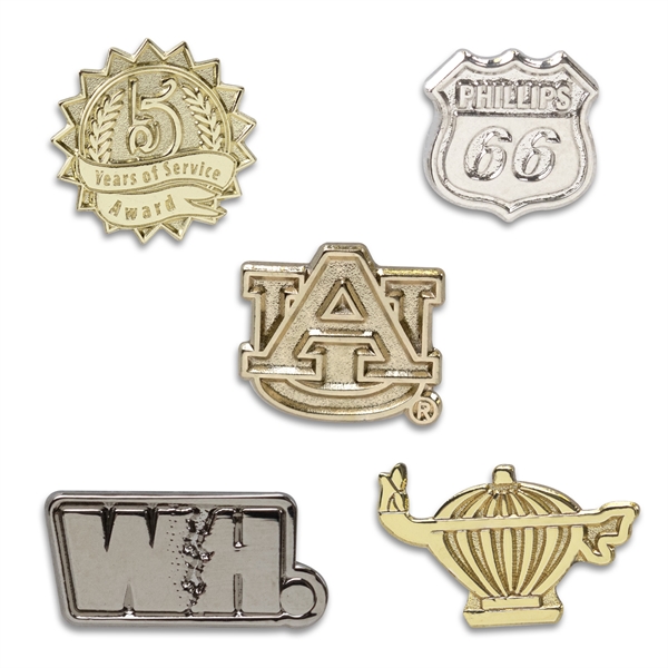 1/2" Die Struck DIRECT Lapel Pins... from ASI 62088 IDProductsource
