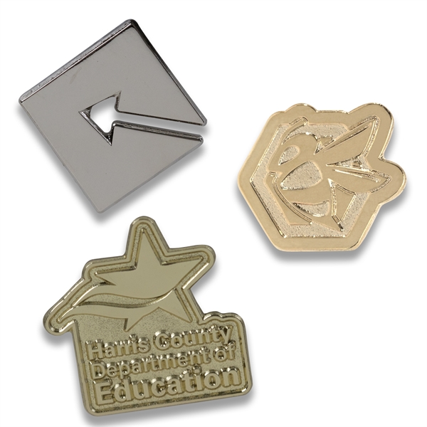3/4"Die Struck DIRECT Lapel Pins... from ASI 62088 IDProductsource