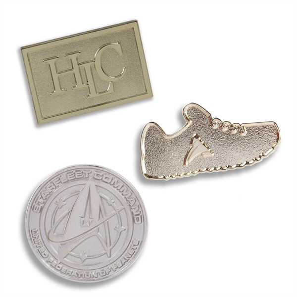 1.25" Die Struck DIRECT Lapel Pins... from ASI 62088 IDProductsource