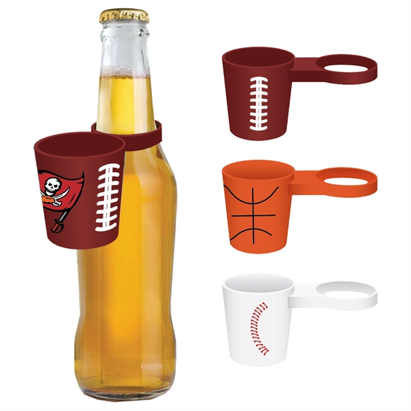 2 oz. Sport Plastic Bottle Neck Shot Glass, USA made of... from ASI 61952 Howw Mfg Co Inc / Howw USA