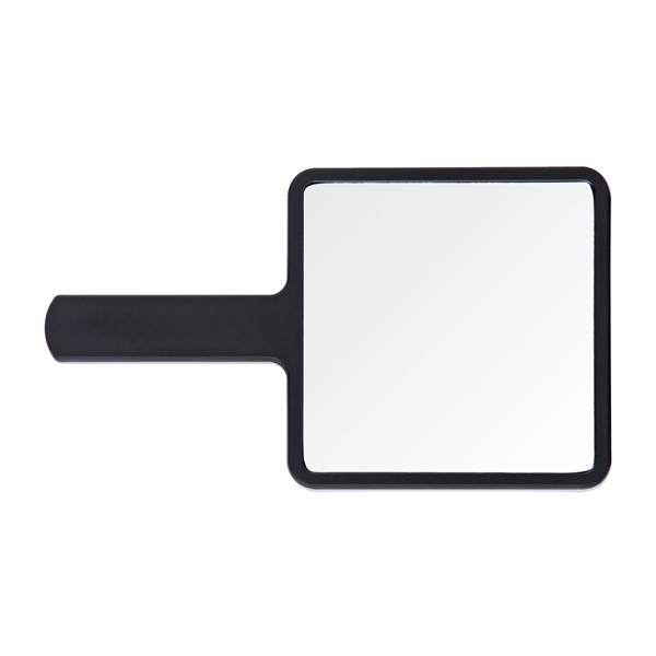 3.54" x 6.22" mini handheld mirror with a matte rubberized finish.... from ASI 90807 Tekweld