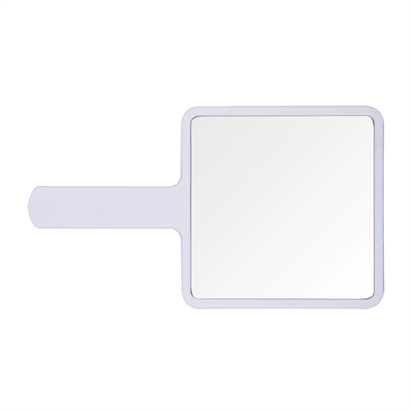 3.54" x 6.22" mini handheld mirror with a matte rubberized finish.... from ASI 90807 Tekweld