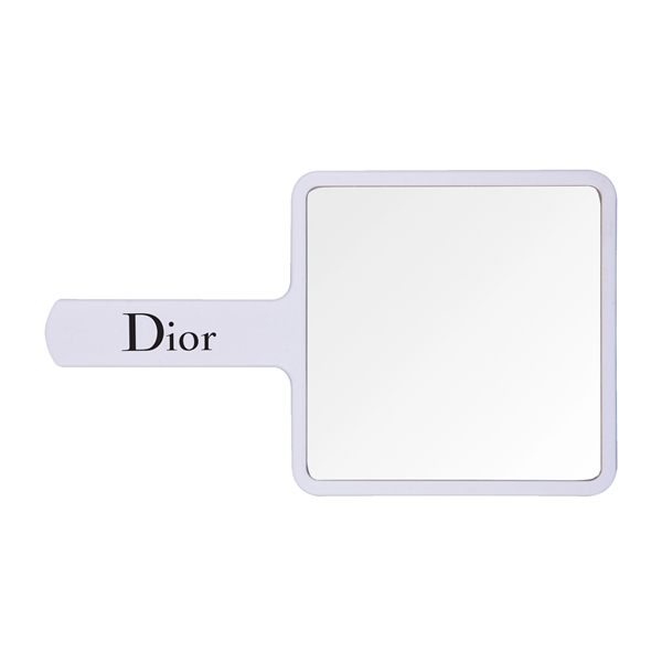 3.54" x 6.22" mini handheld mirror with a matte rubberized finish.... from ASI 90807 Tekweld