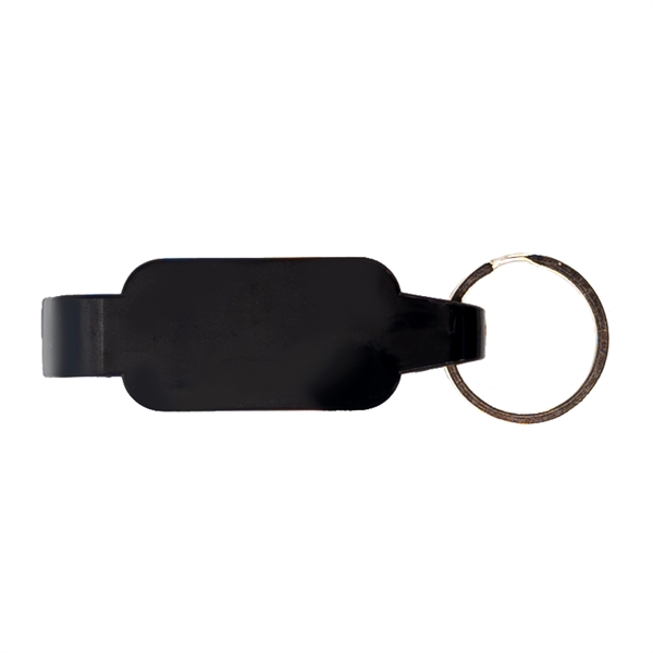 2.5"W x 0.75"H  bottle/can opener with split key ring.... from ASI 90807 Tekweld