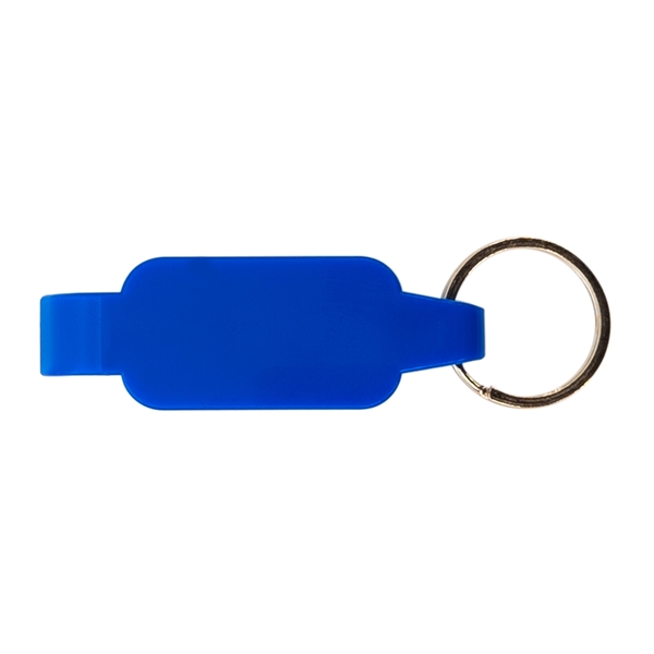2.5"W x 0.75"H  bottle/can opener with split key ring.... from ASI 90807 Tekweld