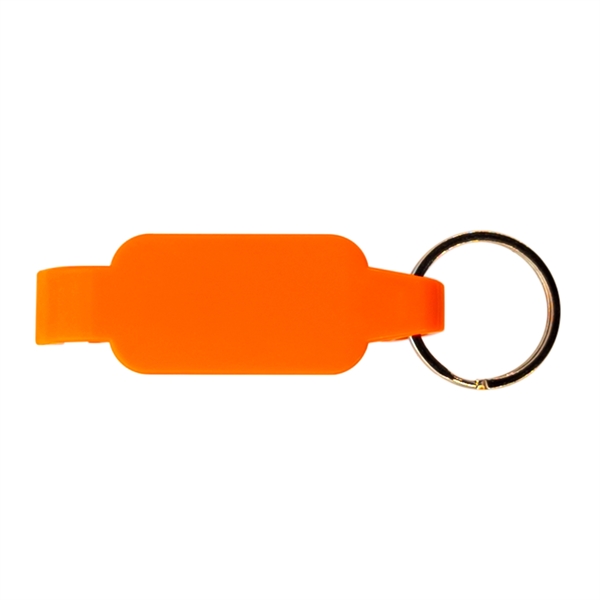 2.5"W x 0.75"H  bottle/can opener with split key ring.... from ASI 90807 Tekweld