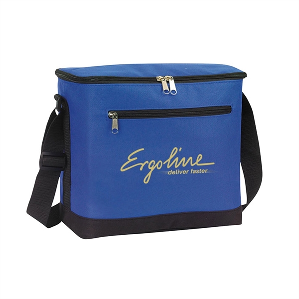 Insulated lunch bag with front zipper pocket.... from ASI 31517 Admart Products / Admart Line