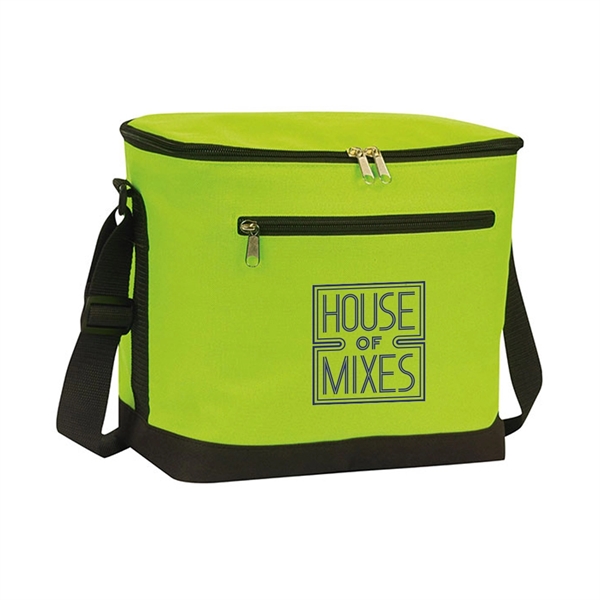 Insulated lunch bag with front zipper pocket.... from ASI 31517 Admart Products / Admart Line