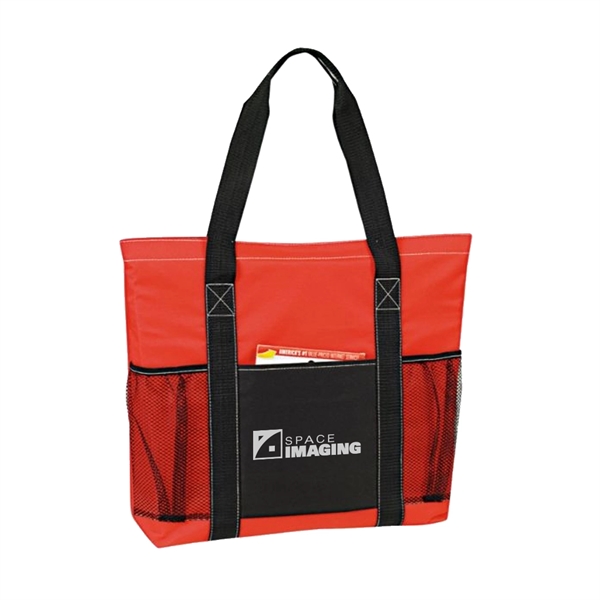Poly metro traveler tote bag.... from ASI 31517 Admart Products / Admart Line