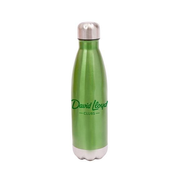 18/8 Double-wall, vacuum insulated Stainless Steel water bottle for cold and... from ASI 63698 Justin Case®