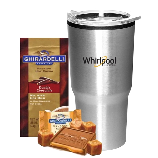 Tumbler with Cocoa and Chocolate... from ASI 89971 Stuff A Mug