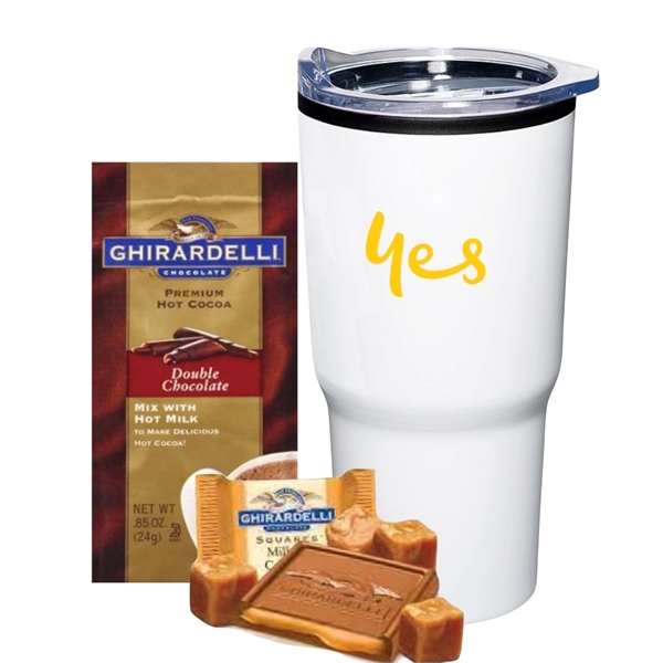 Tumbler with Cocoa and Chocolate... from ASI 89971 Stuff A Mug
