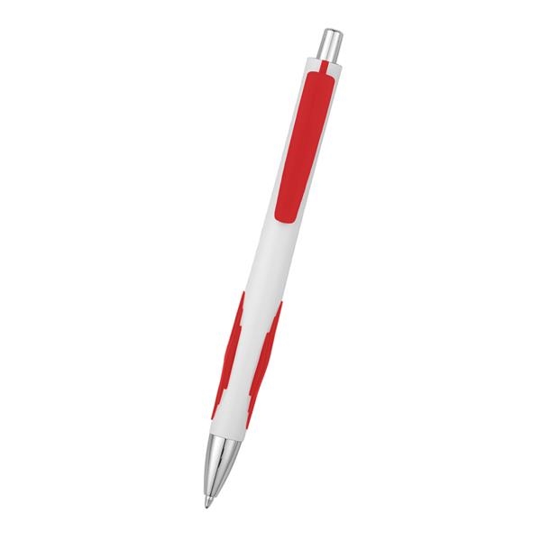 Striped-Grip Pen... from ASI 61125 Hit Promotional Products / Hit (R)