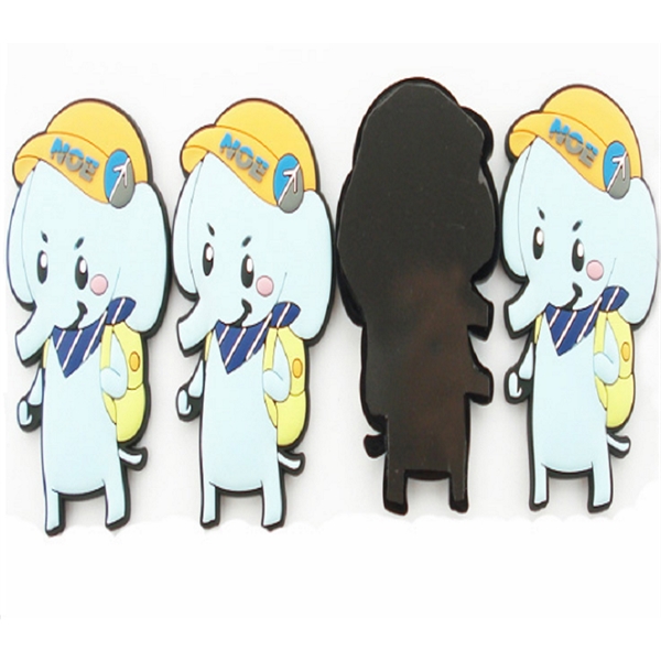 Customized PVC Fridge Magnet plus custom full imprint... from ASI 37218 Athena Promo (tm)