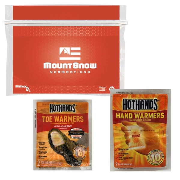 Warmer combo pack with a pair of hand warmers and toe... from ASI 84514 Safety Made