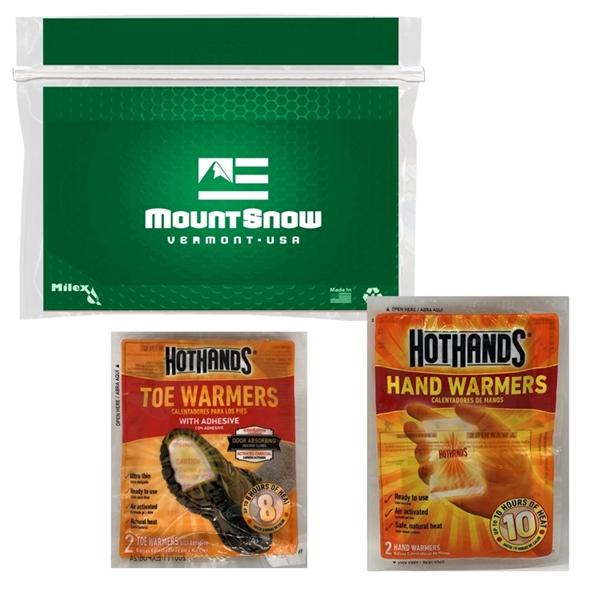Warmer combo pack with a pair of hand warmers and toe... from ASI 84514 Safety Made