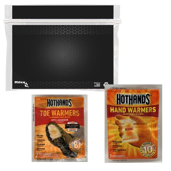 Warmer combo pack with a pair of hand warmers and toe... from ASI 84514 Safety Made