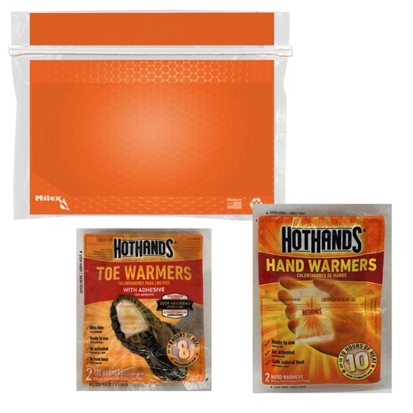Warmer combo pack with a pair of hand warmers and toe... from ASI 84514 Safety Made