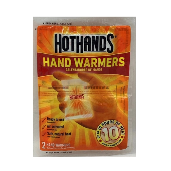 One pair of handwarmers that are odorless, air activated, and last... from ASI 84514 Safety Made