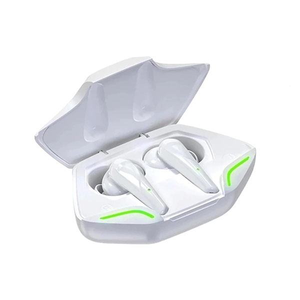 A pair of Wireless Bluetooth IPX4 TWS Earbuds with an included... from ASI 37218 Athena Promo (tm)