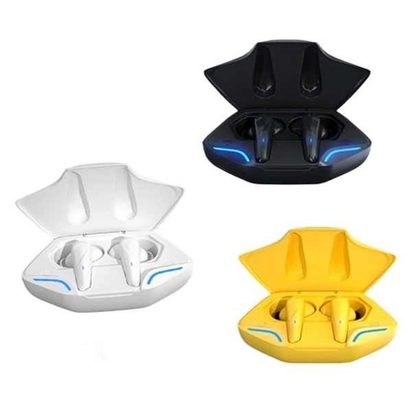 A pair of Wireless Bluetooth IPX4 TWS Earbuds with an included... from ASI 37218 Athena Promo (tm)