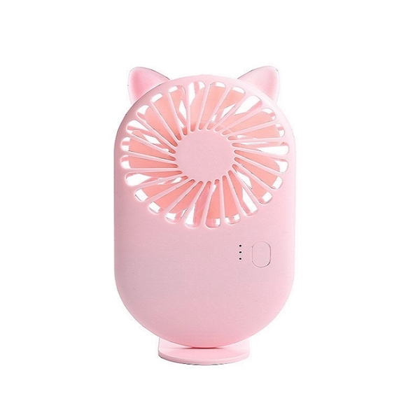 Mini portable hand fan made of ABS plastic and silica gel... from ASI 37218 Athena Promo (tm)