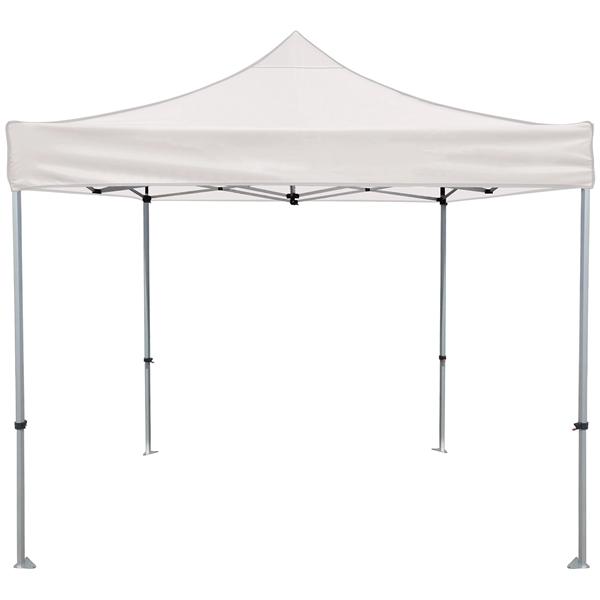 Custom Full Color Digital 10' Heavy Duty Hexagon Canopy Tent... from ASI 80228 Quinn