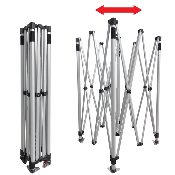 Custom Full Color Digital 10' Heavy Duty Hexagon Canopy Tent... from ASI 80228 Quinn