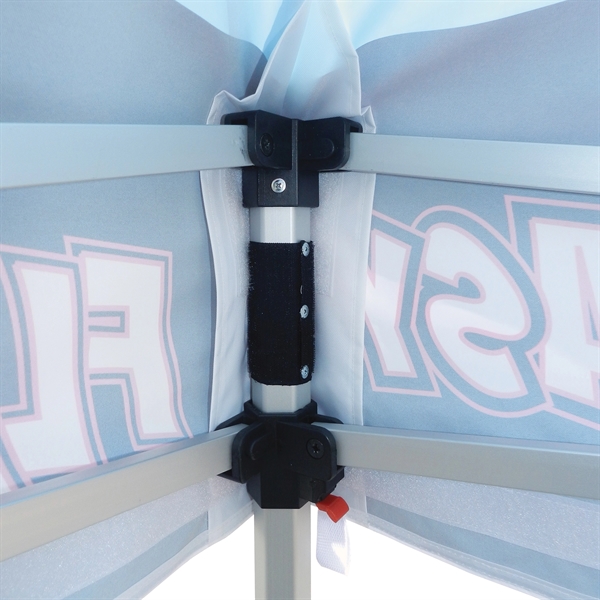 Custom Full Color Digital 10' Heavy Duty Hexagon Canopy Tent With... from ASI 80228 Quinn