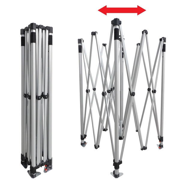 Custom Full Color Digital 10' Heavy Duty Hexagon Canopy Tent With... from ASI 80228 Quinn