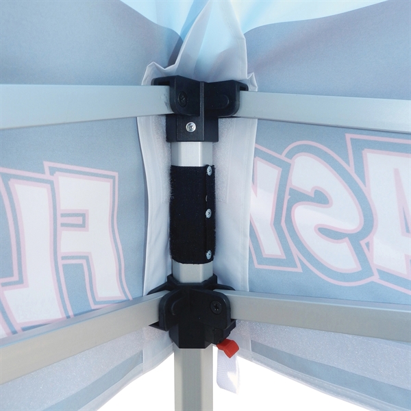 Custom Full Color Digital 10' Heavy Duty Hexagon Canopy Tent With... from ASI 80228 Quinn