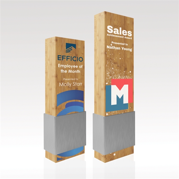 Shine bright with attractive, energetic and engaging accents! Style your award... from ASI 93986 Visions/Awardcraft